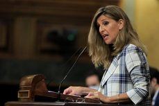 La ministra de Trabajo, Yolanda Díaz.