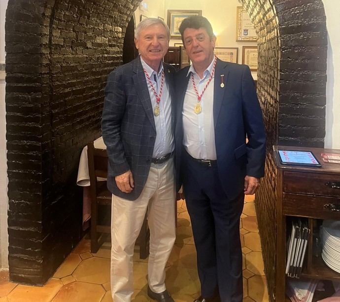 El canciller de la Orden del Camino de Santiago reconoce a Eugenio de Quesada