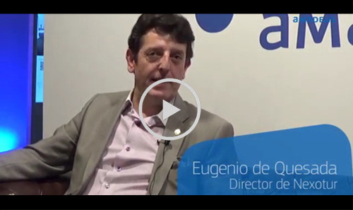 El director de NEXOTUR, Eugenio de Quesada, en ‘El chester de Amadeus’