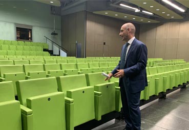 Euskalduna presenta los nuevos aforos de sus salas