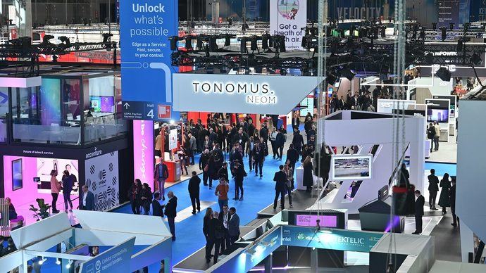 Interior del MWC.