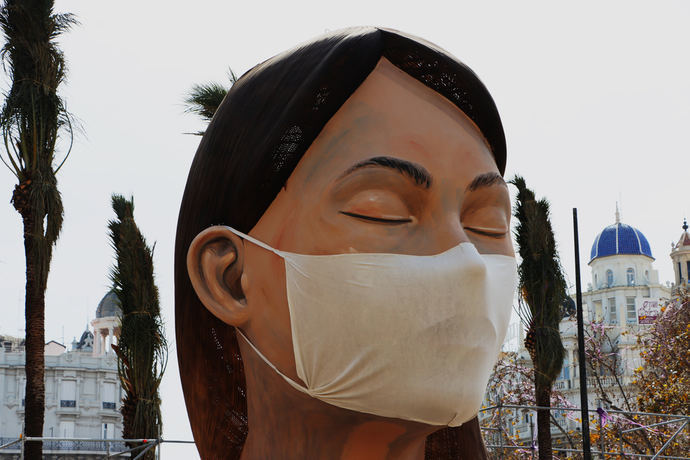 La climatología condiciona la ocupación de Valencia en Fallas