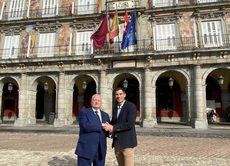 Los presidentes de la Federación, José Luis Méndez y Cesar Gutiérrez.