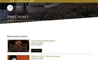 Fibes crea una plataforma ‘online’ de venta de entradas