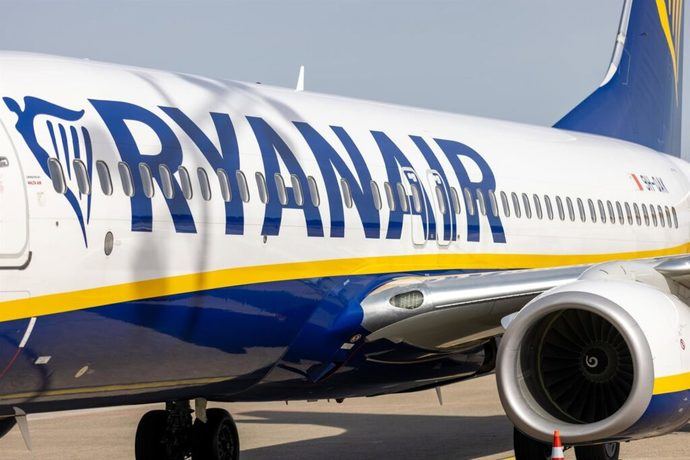 Avión de Ryanair.