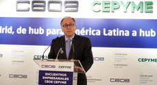 Luis Gallego interviene en el Encuentro Empresarial CEOE-CEPYME.