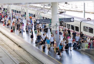 El gasto turístico internacional sube un 4% hasta marzo