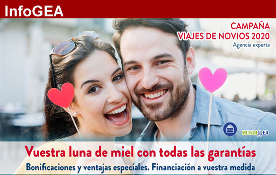 GEA activa la venta anticipada de viajes de novios