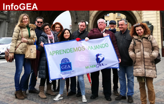 Un grupo de agencias de viajes GEA visita Praga
