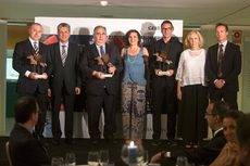 Todos los premiados por GEBTA España.