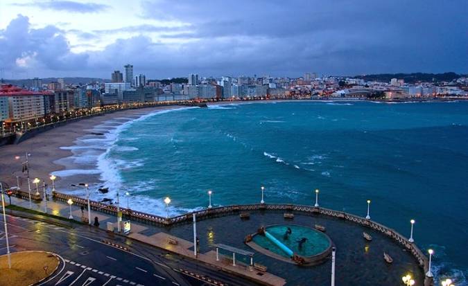 Costa de A Coruña.