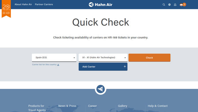 Hahn Air Group funda Hahn Air Technologies
