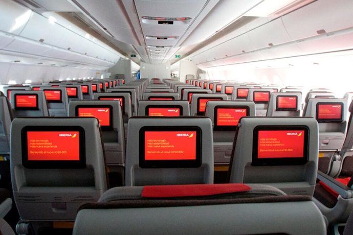 Avión de Iberia.
