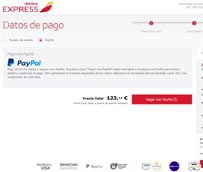 Iberia Express introduce PayPal como método de pago