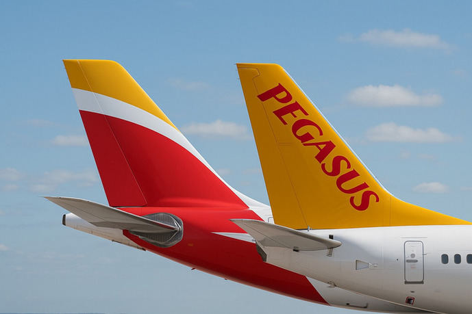 Iberia y Pegasus se unen a través de un acuerdo de código compartido