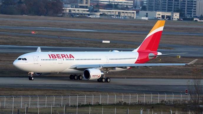 Iberia recibe su septimo avión Airbus A330-200
