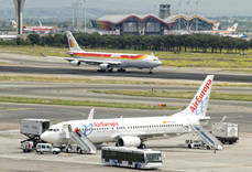 Iberia y Air Europa son de las pocas aerolíneas europeas que resisten en Venezuela.