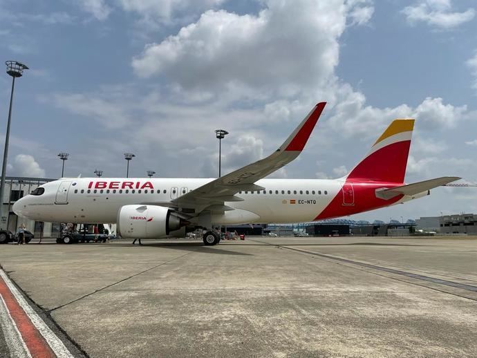 Iberia, compañía aérea más puntual del mundo en enero, según Cirium