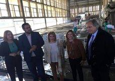 De izquierda a derecha Isabel Armario, Jaime Armario, Mamen Sánchez, Irene García y Francisco Camas.