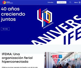 Ifema presenta una nueva página en Internet