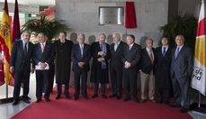 El homenaje que realizó Ifema a Adrián Piera en noviembre de 2013.