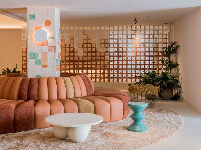 Interior del hotel.