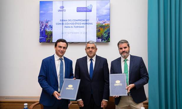 Palladium Hotel Group firma el Código ético para el Turismo de la OMT
