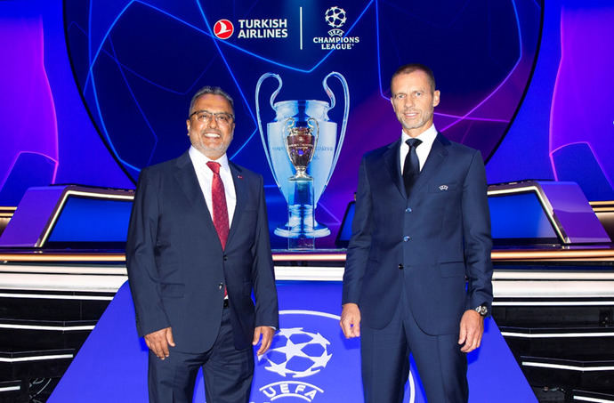 Turkish Airlines, patrocinador oficial de la Champions League