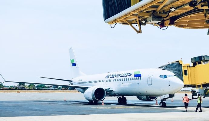 Avión de la aerolínea.