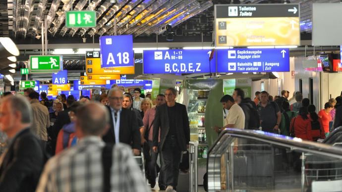 Aeropuerto internacional.