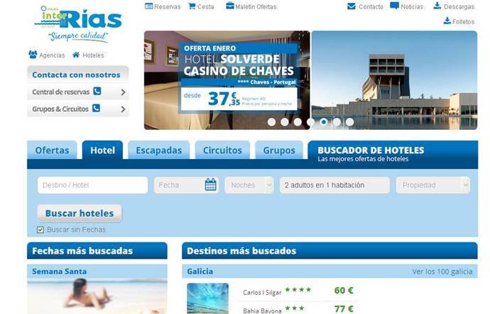 Viajes InterRías estrenó en Fitur dos certificaciones