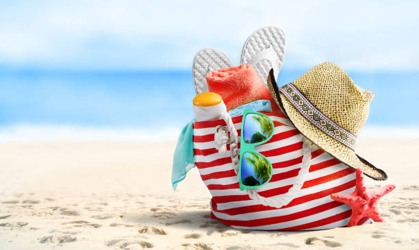 Objetos de playa.