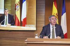 José Vicente de los Mozos, presidente de Ifema, en el evento de La Chambre