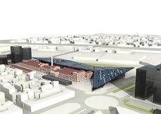 Diseño virtual del Palacio de Congresos de León.