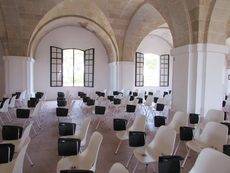 La nueva sala en el Lazareto.