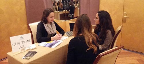 La presencia del Lloret Convention Bureau en la Workshop de ECM.