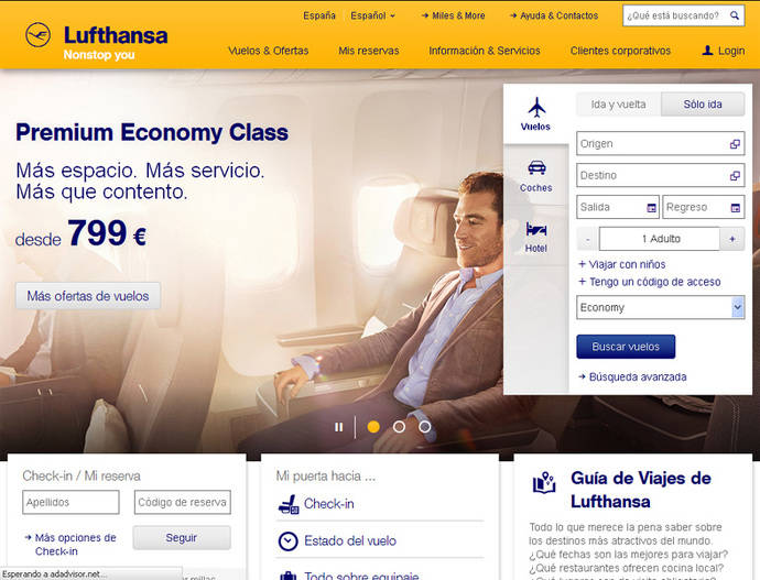 El Grupo Lufthansa amplía sus canales de distribución.