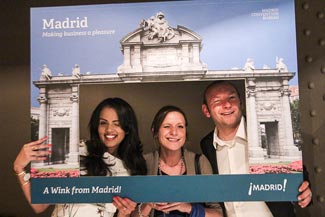 El equipo del Madrid Convention Bureau realiza numerosas acciones promocionales para seguir potenciando la imagen de la ciudad como destino de reuniones.