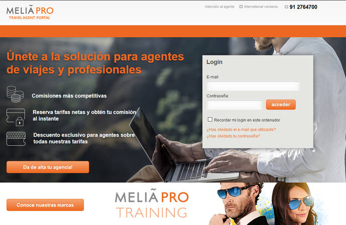 Las ventas de Meliá a través de su B2B se disparan un 71%