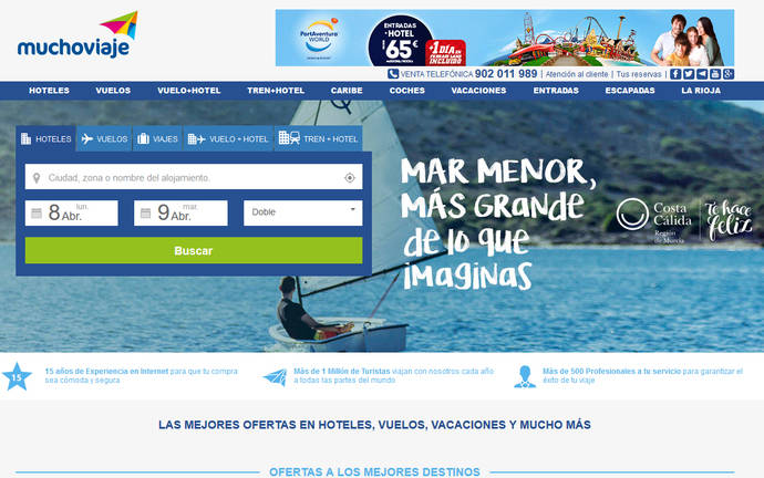 El grupo Destinia descartó la compra de Muchoviaje