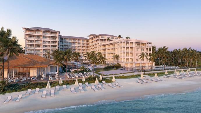 Naples Beach Club, A Four Seasons Resort, abrirá en el próximo octubre