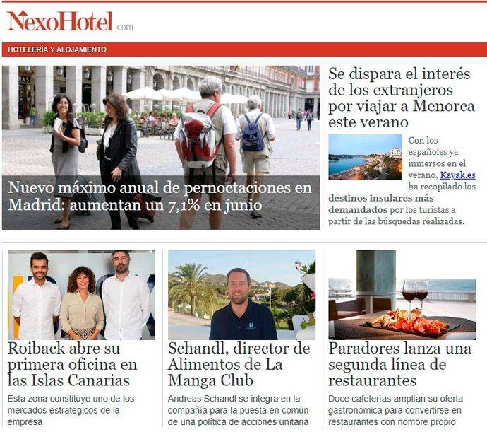 NexoHotel.com cierra por vacaciones hasta el 2 de septiembre