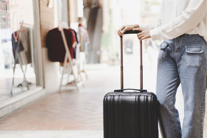 Turista de viaje.