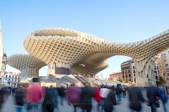 Plaza de las Setas en Sevilla.