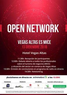 El programa del Open Network en Don Benito.