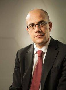 El director nacional de Congresos de Grupo Pacífico, Diego Herrera.