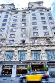 El Hotel Avenida Palace de Barcelona.