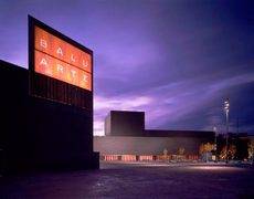 El Palacio de Congresos y Auditorio de Navarra, Baluarte, ubicado en Pamplona.