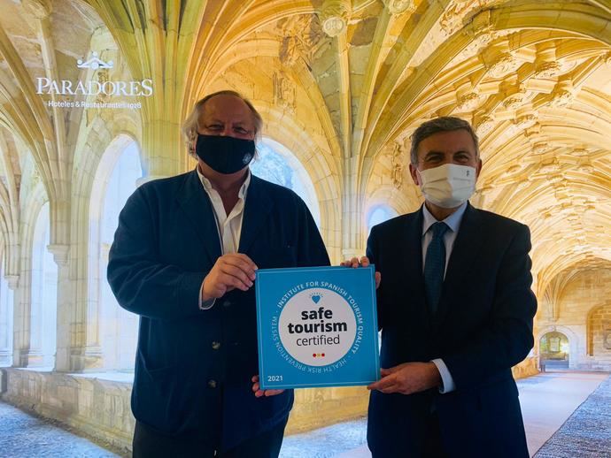 Paradores renueva su certificación con el sello 'Safe Tourism'