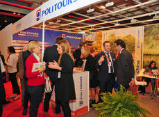Su estand de Fitur albergó numerosas reuniones de trabajo.